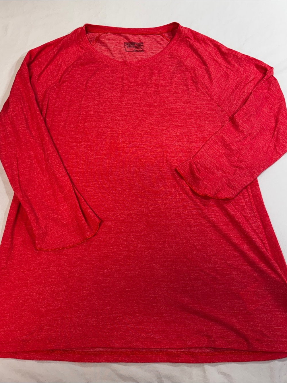 PATAGONIA Glorya Shirt Women's Size Large Pink 3/4 Sleeve